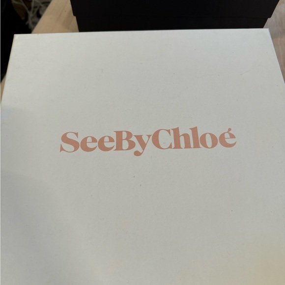 See by Chloe nabuk lace up boots - Picture 9 of 11